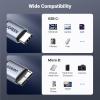 imageUGREEN 10 Gbps Micro B to USB C Hard Drive Cables 15FT USB C to Micro B External Hard Drive Cable Compatible with MacBook ProAir iPadTablet iPhone Samsung Galaxy S24 WD Seagate etc10 FT