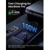 imageUGREEN 130W USB C Car Charger PD 100W PD 30W Type C Car Charger Adapter Compatible with iPhone 1717 Air17 Pro17 Pro Max1615141312 Series Galaxy S24 S23 Ultra iPad MacBook and More