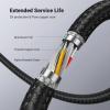 imageUGREEN 2 Pack USB Extension Cable 3 FT 3 FT Nylon Braided Extender Compatible With Webcam Camera Phone Hub Mouse Keyboard Printer Hard Drive Headset6 FT