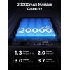 imageUGREEN 20000mAh 100W Power Bank Nexode Portable Charger USB C 3Port PD Fast Charging Battery Pack Digital Display for iPhone 1716 MacBook iPad Galaxy S24 Ultra Steam Deck Dell XPS and More