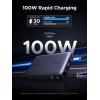 imageUGREEN 20000mAh 100W Power Bank Nexode Portable Charger USB C 3Port PD Fast Charging Battery Pack Digital Display for iPhone 1716 MacBook iPad Galaxy S24 Ultra Steam Deck Dell XPS and More
