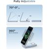 imageUGREEN 25W 3in1 Foldable Magflow Wireless Charger Qi2 Magsafe Travel Charger for iPhone 171615141312 AirPods and Apple Watch UltraCompact PocketSize Charging Pad