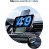 imageUGREEN 25W MagFlow Wireless Car Charger MagSafe Qi2 Certified Fast Charging Cradle Mount for iPhone 171615141312 Series Air Vent Clip Secure Holder with USBC Cable