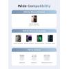 imageUGREEN 25W Magflow Fast Wireless Charger Pad Magsafe Qi2 Certified Charging Mat for iPhone 171615141312 Series AirPods Compact Slim TravelFriendly Design