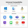 imageUGREEN 2K Webcam for PC Ultra HD 1080P Computer Webcam with Microphone PC Camera with Privacy Cover USB Web Camera for Streaming Conference Video Calling Zoom Skype Teams FaceTime GreySilver Grey