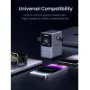 imageUGREEN 300W 48000mAh Portable Charger Power Bank with Smart Digital Display Lighting and SOS Mode 153Wh 5 Ports USB C Battery Pack for Outdoor Camping and Home Backup for Laptop and More