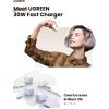 imageUGREEN 30W USB C Charger for iPhone 17 Nexode Foldable GaN PPS Compact Fast Wall Charger Block USBC Power Adapter for iPhone 17161514 Galaxy S25S24S23S22 BlackWhite