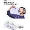 imageUGREEN 30W USB C Charger for iPhone 17 Nexode Foldable GaN PPS Compact Fast Wall Charger Block USBC Power Adapter for iPhone 17161514 Galaxy S25S24S23S22 BlackPurple