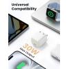 imageUGREEN 30W USB C Charger for iPhone 17 Nexode Foldable GaN PPS Compact Fast Wall Charger Block USBC Power Adapter for iPhone 17161514 Galaxy S25S24S23S22 BlackWhite