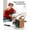 imageUGREEN 35mm to RCA Cable 66FT RCA Male to Aux Audio Adapter HiFi Sound Headphone Jack Adapter Metal Shell Y Splitter Auxiliary Cord 18 Connector for Phone Speaker MP3 Tablet HDTV33FT