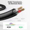 imageUGREEN 35mm to RCA Cable 66FT RCA Male to Aux Audio Adapter HiFi Sound Headphone Jack Adapter Metal Shell Y Splitter Auxiliary Cord 18 Connector for Phone Speaker MP3 Tablet HDTV33FT