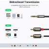imageUGREEN 35mm to RCA Cable 66FT RCA Male to Aux Audio Adapter HiFi Sound Headphone Jack Adapter Metal Shell Y Splitter Auxiliary Cord 18 Connector for Phone Speaker MP3 Tablet HDTV66FT