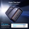 imageUGREEN 40Gbps M2 NVMe Enclosure with Cooling Fan AntiDrop SSD Enclosure for MacBook Aluminum M2 Enclosure Support MBM Key Size 2280226022422230 Compatible with Thunderbolt 34USB43231