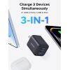 imageUGREEN 45W USB C Charger for iPhone 17 2025 GaN ll Tech PPS 3 Port Super Fast Charger Block for iPhone 171615 Pro Max Galaxy S25S24 Ultra Pixel iPad MacBook and More Series Matte Black