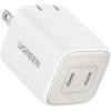 imageUGREEN 45W USB C Charger for iPhone 17 Nexode 2 Port GaN Foldable PPS Wall Charger Block Support Samsung Super Fast Charging 20 for Galaxy S25S24 iPhone 171615 iPad MacBook Steam Deck BlackWhite
