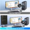 imageUGREEN 4K DisplayPort to HDMI 2Pack Adapter Unidirectional Display Port 12 to HDMI 14 Male to Female Converter Aluminum Adapter Compatible with Desktop Laptop Monitor HDTV AMD NVIDIA