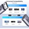 imageUGREEN 4K DisplayPort to HDMI 2Pack Adapter Unidirectional Display Port 12 to HDMI 14 Male to Female Converter Aluminum Adapter Compatible with Desktop Laptop Monitor HDTV AMD NVIDIA
