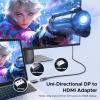 imageUGREEN 4K DisplayPort to HDMI 2Pack Adapter Unidirectional Display Port 12 to HDMI 14 Male to Female Converter Aluminum Adapter Compatible with Desktop Laptop Monitor HDTV AMD NVIDIA