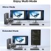 imageUGREEN 4K DisplayPort to HDMI 2Pack Adapter Unidirectional Display Port 12 to HDMI 14 Male to Female Converter Aluminum Adapter Compatible with Desktop Laptop Monitor HDTV AMD NVIDIA