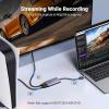 imageUGREEN 4K30Hz HDMI Capture Card Full HD 2K 30FPS 1080P 60FPS HDMI to USB 30 HDMI Loop Out Video Capture Card with Low Latency for Streaming Gaming Compatible with Switch 2PS5XboxPCMac