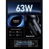 imageUGREEN 63W USB C Car Charger Adapter PPS 45W Super Fast Charging 20 Type C Car Charger Cargador para Carro Dual USB C for iPhone 171615141312 Galaxy S24S23S22Series iPad MacBook