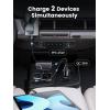 imageUGREEN 63W USB C Car Charger Adapter PPS 45W Super Fast Charging 20 Type C Car Charger Cargador para Carro Dual USB C for iPhone 171615141312 Galaxy S24S23S22Series iPad MacBook