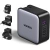 imageUGREEN 65W USB C Travel Adapter Foladable Fast GaN Charger with USUKEU 3 Plugs 3Port International Power Adapter for MacBook AirPro Dell XPS iPhone 171615 iPad Galaxy S25S24 Steam Deck