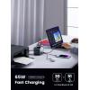 imageUGREEN 65W USBC Charging Station with AC Outlet Nexode 7in1 GaN Power Strip for Home Office and Travel with 3 AC 2 USB C ampamp 2 USB A 6ft Extension Cord for MacBook Pro iPhone 16 Pro and More