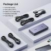 imageUGREEN 8K Displayport KVM Switch 2 in 1 Out DP14 with 4 USB 30 Ports3 USBA  1 USBC Support 8K60Hz 4K240Hz Share 1 Monitor Keyboard Mouse UDisk Printer with 2 DP Cables 2 USB A to C Cables