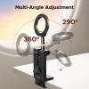 imageUGREEN Airplane Phone Holder for Magsafe Air Plane Travel Essentials Magnetic Phone Mount Compatible with iPhone 17 Air 16 15 14 Plus 13 12 Pro Max Mini Magsafe Case Handsfree for Long Flight Flying