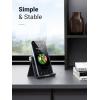 imageUGREEN Cell Phone Stand Holder for Desk Adjustable Compatible with iPhone 13 12 Pro Max 11 SE XS XR 8 Plus 6 7 Galaxy Note20 S20 S10 S9 S8 Foldable BlackBlack