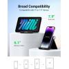 imageUGREEN Cell Phone Stand Holder for Desk Adjustable Compatible with iPhone 13 12 Pro Max 11 SE XS XR 8 Plus 6 7 Galaxy Note20 S20 S10 S9 S8 Foldable BlackBlack