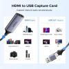 imageUGREEN Full HD 1080P Capture Card 4K HDMI to USB 20 HDMI Video Capture Card USBAUSBC Audio Recording for Gaming Streaming Teaching Compatible with Switch 2XboxPS4PS5Camera