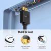 imageUGREEN HDMI Extension Cable 4K HDMI Extender 15FT Male to Female Adapter Cord Compatible with Roku TV Stick PS5 PS4 Xbox Laptop PC Nintendo Switch 2 Blu Ray Player Google Chromecast Wii U HDTV15FT
