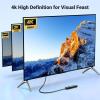 imageUGREEN HDMI Extension Cable 4K HDMI Extender 15FT Male to Female Adapter Cord Compatible with Roku TV Stick PS5 PS4 Xbox Laptop PC Nintendo Switch 2 Blu Ray Player Google Chromecast Wii U HDTV6FT