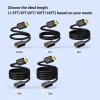 imageUGREEN HDMI Extension Cable 4K HDMI Extender 15FT Male to Female Adapter Cord Compatible with Roku TV Stick PS5 PS4 Xbox Laptop PC Nintendo Switch 2 Blu Ray Player Google Chromecast Wii U HDTV16FT