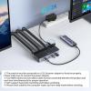 imageUGREEN HDMI KVM Switch 2 Monitors 2 Computers 4K60Hz with 4 USB 30 Ports for 2 Computers Sharing 2 Monitors Keyboard Mouse Printer with 4 HDMI Cables 2 USB Cables Power Adapter and Controller