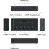 imageUGREEN HDMI Switch 5 in 1 Out 4K60Hz HDMI Splitter with Remote 5 Port Switcher Selector Box Support 3D CEC HDR HDCP22 Compatible with PS543 Xbox Nintendo Switch Roku TV Fire Stick BlackBlack