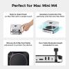 imageUGREEN Mac mini M4 Dock and Stand DP Hub for Mac mini M4 and M4 Pro 2024 with M2 NVMe SSD Enclosure 4K144Hz DP10G USB AC SDTF Audio