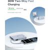 imageUGREEN MagFlow 10000mAh Power Bank Qi2 25W Certified Wireless Charging Magnetic Portable Charger for MagSafe with Builtin Cable 30W USBC Battery Pack for iPhone 17 Pro Max1615141312