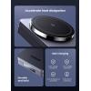 imageUGREEN MagFlow MagSafe Charger for iPhone 16 Qi Wireless Charger Stand 2in1 Mag Safe Charger Stand Compatible with iPhone 1717 Air17 Pro17 Pro Max1615141312 Series AirPods 32Pro