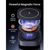 imageUGREEN MagFlow Magnetic Foldable Charging Station 2in1 Fast Wireless Charger Compatible with iPhone 17 17 Air 17 Pro 17 Pro Max 16 15 14 13 12 Airpods3 2 Pro No AC Adapter