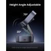 imageUGREEN MagFlow Magnetic Foldable Charging Station 2in1 Fast Wireless Charger Compatible with iPhone 17 17 Air 17 Pro 17 Pro Max 16 15 14 13 12 Airpods3 2 Pro No AC Adapter