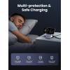 imageUGREEN MagFlow Qi2 3in1 Charger Station for iPhone 16 Foldable Wireless Charger Stand Compatible with iPhone 1615141312 Series AirPods 32Pro Smartwatch Included 30W Adapter