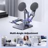 imageUGREEN Magnetic Phone Stand Compatible with MagSafe Holder for Desk Ergonomic Design Adjustable Aluminum Cell Phone Stand Compatible for iPhone 17 Air 16 15 14 13 12 Pro Max and MagSafe Case GreyGrey