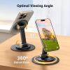 imageUGREEN Magnetic Phone Stand for MagSafe Height Adjustable iPhone Stand for Desk with 360 Rotation Compatible for iPhone 17 Air 16 Pro 15 Pro Max 14 Plus 13 12 and MagSafe Case BlackBlack