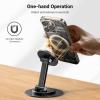 imageUGREEN Magnetic Phone Stand for MagSafe Height Adjustable iPhone Stand for Desk with 360 Rotation Compatible for iPhone 17 Air 16 Pro 15 Pro Max 14 Plus 13 12 and MagSafe Case BlackBlack