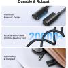 imageUGREEN Magnetic USB C Splitter 1 in 2 Out Dual USB C Headphone and Charger Type C Audio Adapter with PD 60W Fast Charging Dongle Cable for iPhone 17 Pro Max Galaxy S25 Pixel 10 iPad Pro Switch 2
