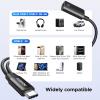 imageUGREEN Magnetic USB C Splitter 1 in 2 Out Dual USB C Headphone and Charger Type C Audio Adapter with PD 60W Fast Charging Dongle Cable for iPhone 17 Pro Max Galaxy S25 Pixel 10 iPad Pro Switch 2