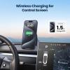 imageUGREEN Magnetic Wireless Car Charging Phone Mount Phone Holder Compatible with Tesla Model 3Y iPhone 1717 Air17 Pro17 Pro Max1615141312 Series